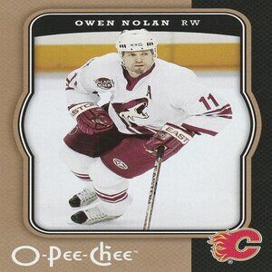 Owen Nolan - 2007/2008 O Pee Chee Hockey Card
